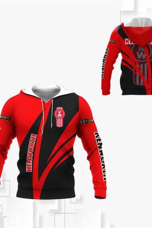 Kenworth Trucks Racing Team 7k879 Fan Gift 3d Zip Hoodie Ii Genxprint