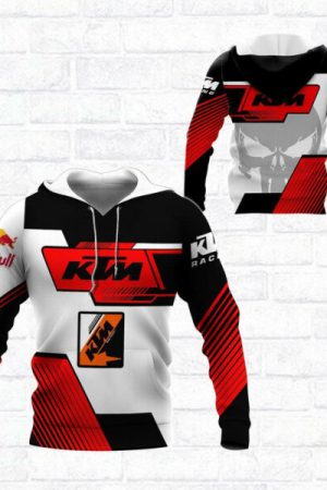 Ktm Racing Shirt Fan Gift 804 Stylist Unisex 3d Hoodie Zip Hoodie Genxprint