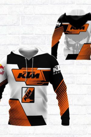 Ktm Racing Shirt Fan Gift 806 Stylist Unisex 3d Hoodie Zip Hoodie Genxprint