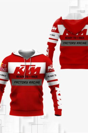 Ktm Racing Team Shirt Fan Gift 602 Stylist Unisex 3d Hoodie Zip Hoodie Genxprint