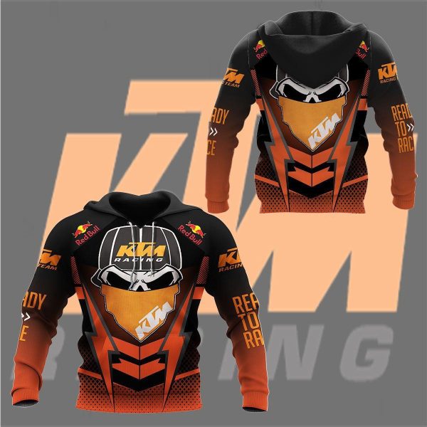 Ktm Sportmotorcycle Ag Shirt Fan Gift 166 Stylist Unisex 3d Hoodie Zip Hoodie Genxprint
