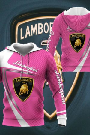 Lamborghini Shirt Fan Gift 658 Stylist Unisex 3d Hoodie Zip Hoodie Genxprint