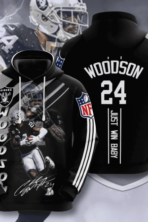 Las Vegas Raiders Charles Woodson 24 Hoodie Genxprint