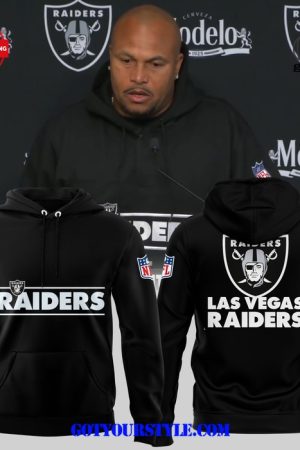 Las Vegas Raiders Coach Antonio Pierce Hoodie Genxprint
