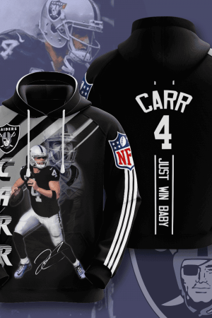 Las Vegas Raiders Derek Carr Hoodie Genxprint