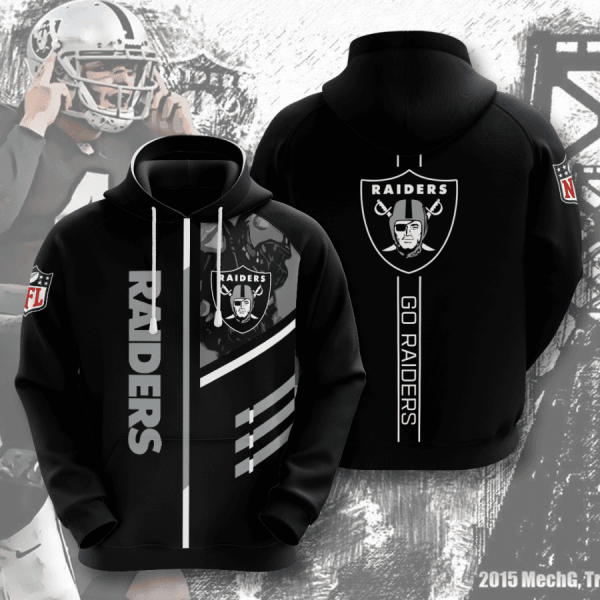 Las Vegas Raiders Hoodie Zip Hoodie Genxprint