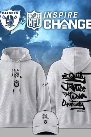 Las Vegas Raiders NFL Be A Change Maker Hoodie Genxprint
