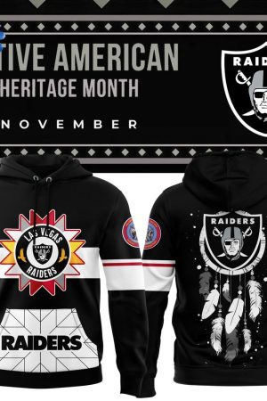 Las Vegas Raiders Native American Heritage Month Limited Edition Hoodie Genxprint