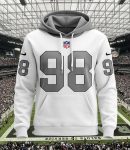 Las Vegas Raiders Personalized Name And Number NFL 3D Hoodie Style Genxprint
