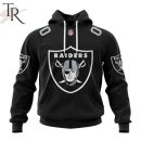Las Vegas Raiders Personalized Name And Number NFL 3D Hoodie Style Genxprint