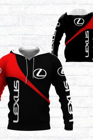 Lexus Shirt Fan Gift 480 Stylist Unisex 3d Hoodie Zip Hoodie Genxprint