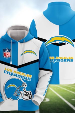 Los Angeles Chargers 3D printed Sweatshirt Hoodie Zipped Hoodie Genxprint