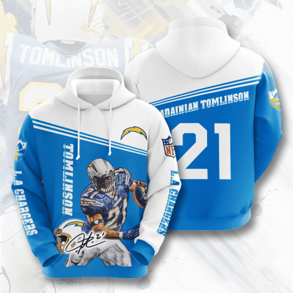 Los Angeles Chargers Hoodie Genxprint