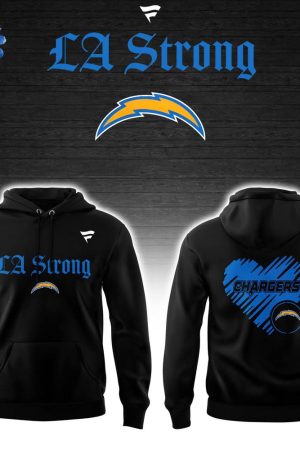 Los Angeles Chargers LA Strong Hoodie Genxprint
