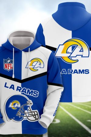 Los Angeles Rams 3D printed Sweatshirt Hoodie Zipped Hoodie Genxprint