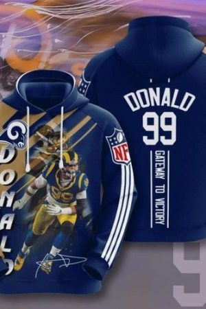 Los Angeles Rams Donalo 99 Hoodie Genxprint
