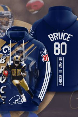 Los Angeles Rams Isaac Bruce Hoodie Genxprint