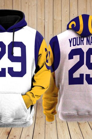 Los Angeles Rams NFL Team 3D Hoodie Genxprint