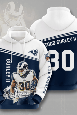Los Angeles Rams Todd Gurley 30 Hoodie Genxprint