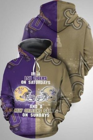 Lsu Tigers Hoodie Genxprint