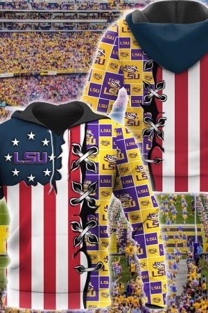 Lsu Tigers Hoodie Genxprint