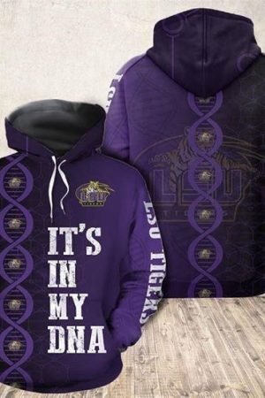 Lsu Tigers Ncaa Its In My Dna Hoodie Genxprint
