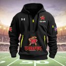 Maryland Terrapins Quarter Zip Hoodie Genxprint