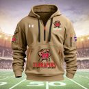Maryland Terrapins Quarter Zip Hoodie Genxprint