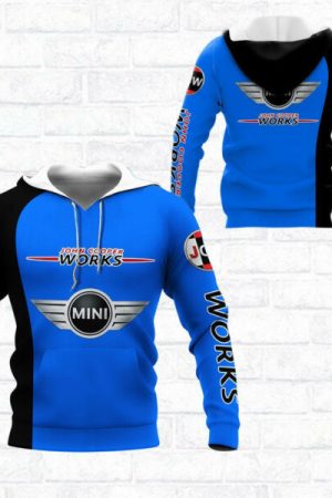 Mini John Cooper Works Shirt Fan Gift 684 Stylist Unisex 3d Hoodie Zip Hoodie Genxprint