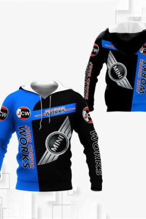 Mini John Cooper Works Shirt Fan Gift 685 Stylist Unisex 3d Hoodie Zip Hoodie Genxprint