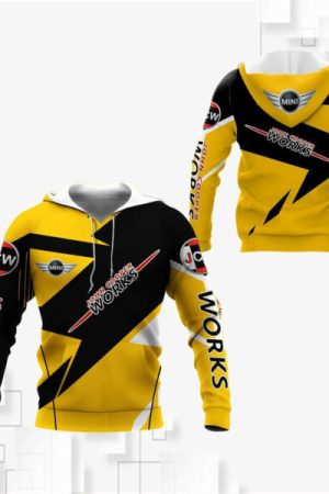 Mini John Cooper Works Shirt Fan Gift 686 Stylist Unisex 3d Hoodie Zip Hoodie Genxprint