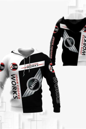 Mini John Cooper Works Shirt Fan Gift 688 Stylist Unisex 3d Hoodie Zip Hoodie Genxprint