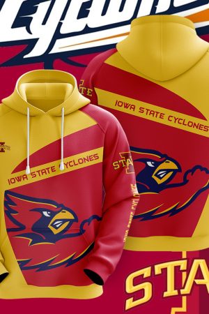 NCAA Iowa State Cyclones 3D Hoodie Genxprint