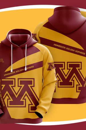 NCAA Minnesota Golden Gophers 3D Hoodie Genxprint