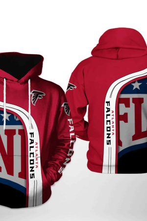 NFL Atlanta Falcons NFL Team Hoodie Genxprint