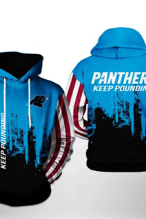 NFL Carolina Panthers NFL Team US Hoodie Genxprint