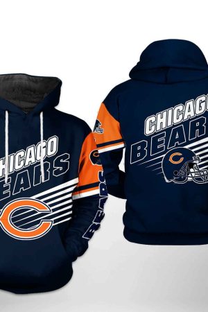 NFL Chicago Bears NFL Team Hoodie Genxprint
