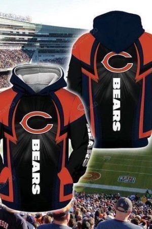 NFL Chicago Bears Nfl For Bears Fan Hoodie Genxprint