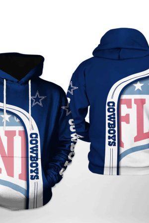 NFL Dallas Cowboys NFL Team Hoodie Genxprint
