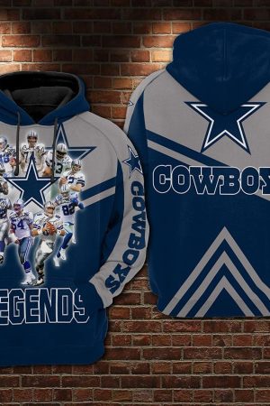 NFL Dallas Cowboys Nfl Football Anniversary Hoodie Genxprint