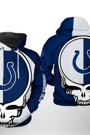 NFL Indianapolis Colts NFL Grateful Dead Hoodie Genxprint