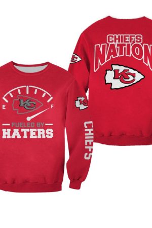 NFL Kansas City Chiefs Limited Edition All Over Print Sweatshirt Hoodie Zipped Hoodie Style Genxprint