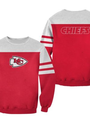 NFL Kansas City Chiefs Limited Edition All Over Print Sweatshirt Hoodie Zipped Hoodie Style Genxprint
