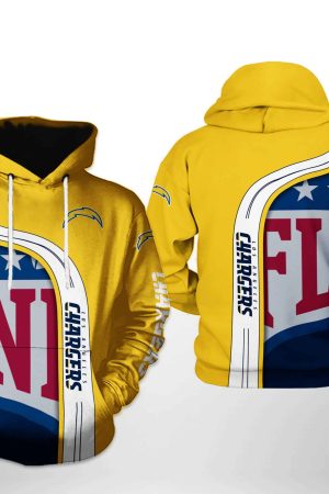 NFL Los Angeles Chargers NFL Team Hoodie Genxprint
