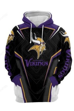NFL Minnesota Vikings Nfl Football Hoodie Genxprint