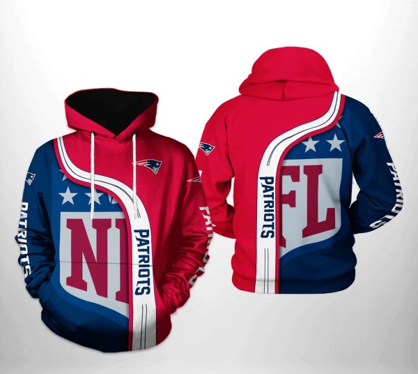 NFL New England Patriots NFL Team Hoodie Genxprint