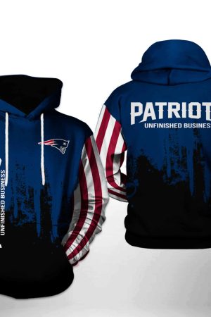 NFL New England Patriots NFL Team US Hoodie Genxprint