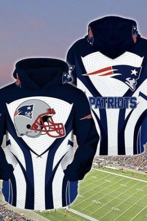 NFL New England Patriots Nfl Fan Hoodie Genxprint