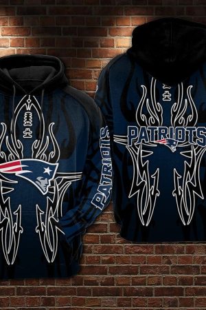 NFL New England Patriots Nfl Football Hoodie Genxprint