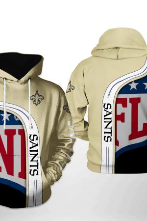 NFL New Orleans Saints NFL Team Hoodie Genxprint
